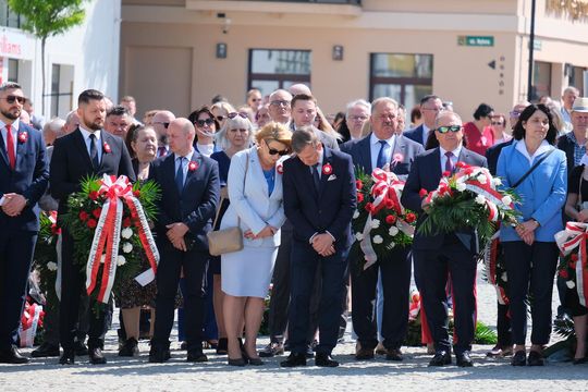 Chełm. Miejskie obchody upamiętniające 234. rocznicę uchwalenia Konstytucji 3 Maja Cz. II [GALERIA ZDJĘĆ]