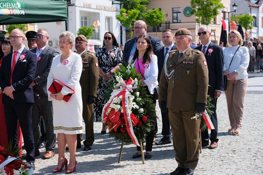 Chełm. Miejskie obchody upamiętniające 234. rocznicę uchwalenia Konstytucji 3 Maja Cz. II [GALERIA ZDJĘĆ]