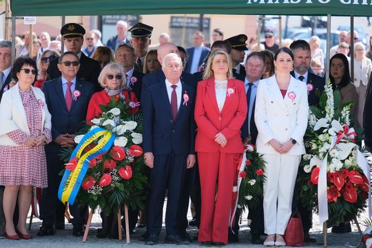 Chełm. Miejskie obchody upamiętniające 234. rocznicę uchwalenia Konstytucji 3 Maja Cz. II [GALERIA ZDJĘĆ]