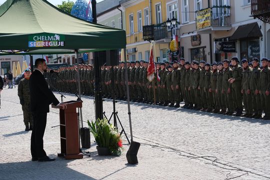 Chełm. Miejskie obchody upamiętniające 234. rocznicę uchwalenia Konstytucji 3 Maja Cz. II [GALERIA ZDJĘĆ]