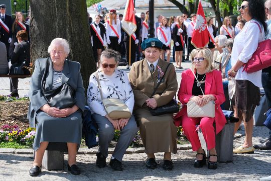 Chełm. Miejskie obchody upamiętniające 234. rocznicę uchwalenia Konstytucji 3 Maja Cz. II [GALERIA ZDJĘĆ]