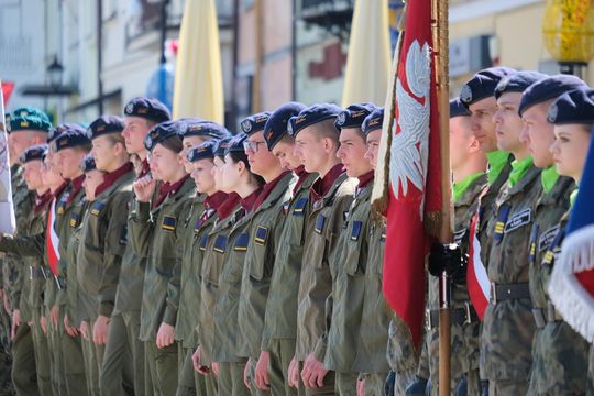 Chełm. Miejskie obchody upamiętniające 234. rocznicę uchwalenia Konstytucji 3 Maja Cz. II [GALERIA ZDJĘĆ]
