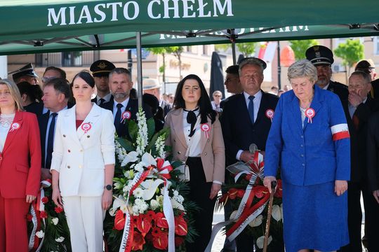Chełm. Miejskie obchody upamiętniające 234. rocznicę uchwalenia Konstytucji 3 Maja Cz. II [GALERIA ZDJĘĆ]