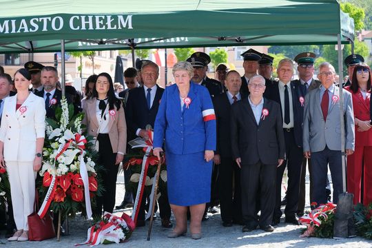 Chełm. Miejskie obchody upamiętniające 234. rocznicę uchwalenia Konstytucji 3 Maja Cz. II [GALERIA ZDJĘĆ]