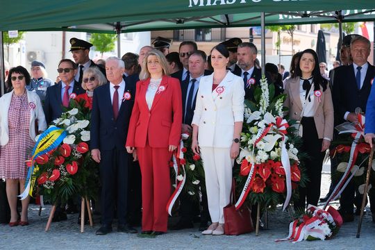 Chełm. Miejskie obchody upamiętniające 234. rocznicę uchwalenia Konstytucji 3 Maja Cz. II [GALERIA ZDJĘĆ]