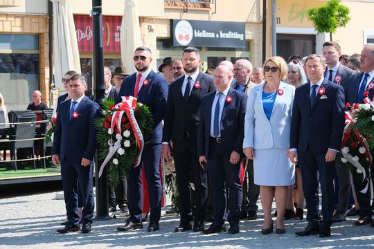 Chełm. Miejskie obchody upamiętniające 234. rocznicę uchwalenia Konstytucji 3 Maja Cz. II [GALERIA ZDJĘĆ]