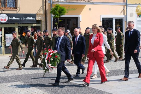 Chełm. Miejskie obchody upamiętniające 234. rocznicę uchwalenia Konstytucji 3 Maja Cz. II [GALERIA ZDJĘĆ]