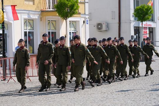 Chełm. Miejskie obchody upamiętniające 234. rocznicę uchwalenia Konstytucji 3 Maja Cz. II [GALERIA ZDJĘĆ]