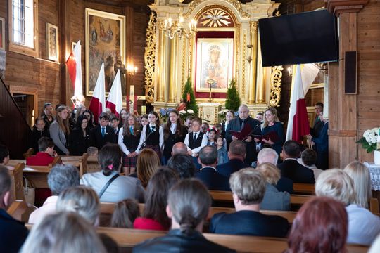 Gm. Chełm. Obchody święta Konstytucji 3 Maja w Nowych Depułtyczach [GALERIA ZDJĘĆ]