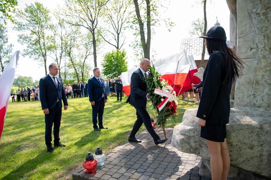 Gm. Chełm. Obchody święta Konstytucji 3 Maja w Nowych Depułtyczach [GALERIA ZDJĘĆ]