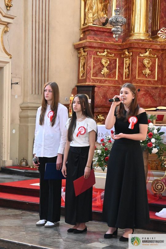 Krasnystaw. Obchody 234. rocznicy uchwalenia Konstytucji 3 Maja [GALERIA ZDJĘĆ]