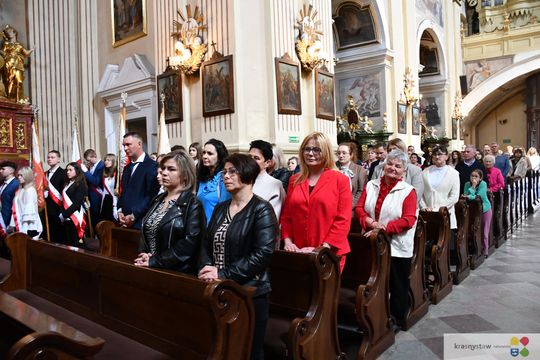 Krasnystaw. Obchody 234. rocznicy uchwalenia Konstytucji 3 Maja [GALERIA ZDJĘĆ]