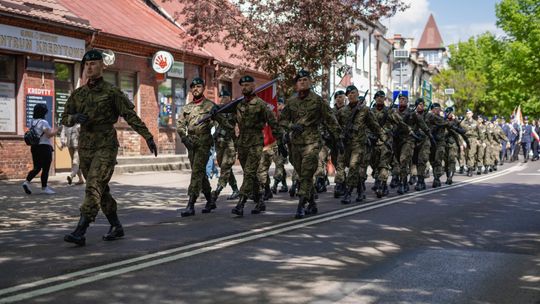 Miejskie Obchody Święta Konstytucji Trzeciego Maja we Włodawie [GALERIA ZDJĘĆ]