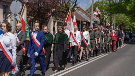 Miejskie Obchody Święta Konstytucji Trzeciego Maja we Włodawie [GALERIA ZDJĘĆ]