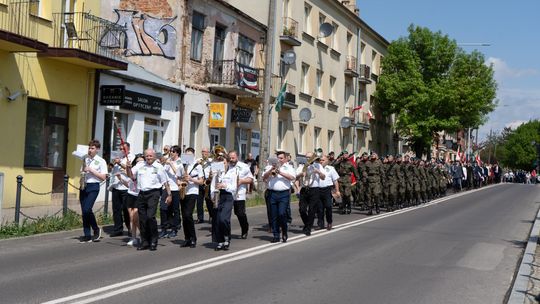 Miejskie Obchody Święta Konstytucji Trzeciego Maja we Włodawie [GALERIA ZDJĘĆ]