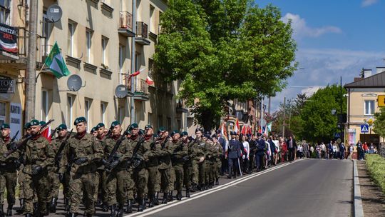 Miejskie Obchody Święta Konstytucji Trzeciego Maja we Włodawie [GALERIA ZDJĘĆ]