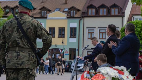 Miejskie Obchody Święta Konstytucji Trzeciego Maja we Włodawie [GALERIA ZDJĘĆ]