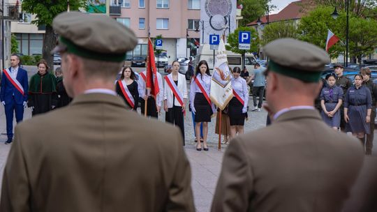 Miejskie Obchody Święta Konstytucji Trzeciego Maja we Włodawie [GALERIA ZDJĘĆ]