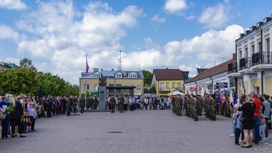 Miejskie Obchody Święta Konstytucji Trzeciego Maja we Włodawie [GALERIA ZDJĘĆ]