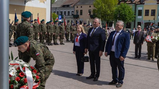 Miejskie Obchody Święta Konstytucji Trzeciego Maja we Włodawie [GALERIA ZDJĘĆ]