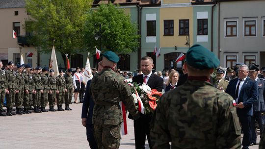Miejskie Obchody Święta Konstytucji Trzeciego Maja we Włodawie [GALERIA ZDJĘĆ]