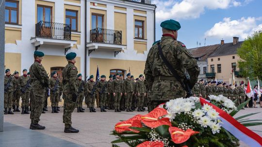 Miejskie Obchody Święta Konstytucji Trzeciego Maja we Włodawie [GALERIA ZDJĘĆ]