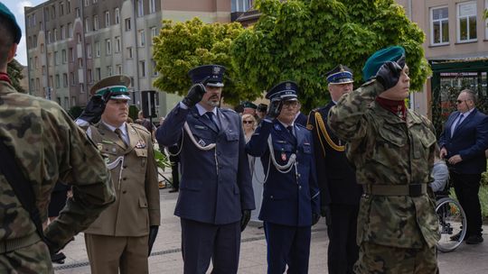 Miejskie Obchody Święta Konstytucji Trzeciego Maja we Włodawie [GALERIA ZDJĘĆ]