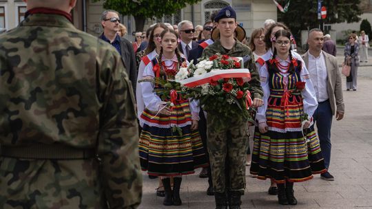 Miejskie Obchody Święta Konstytucji Trzeciego Maja we Włodawie [GALERIA ZDJĘĆ]