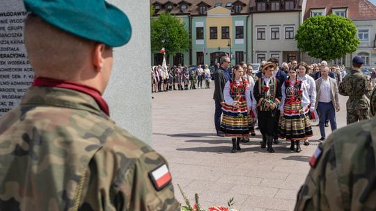 Miejskie Obchody Święta Konstytucji Trzeciego Maja we Włodawie [GALERIA ZDJĘĆ]