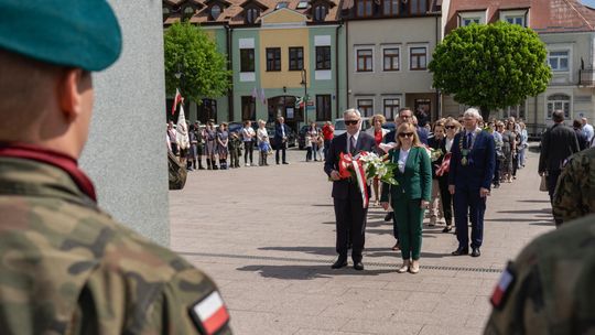 Miejskie Obchody Święta Konstytucji Trzeciego Maja we Włodawie [GALERIA ZDJĘĆ]
