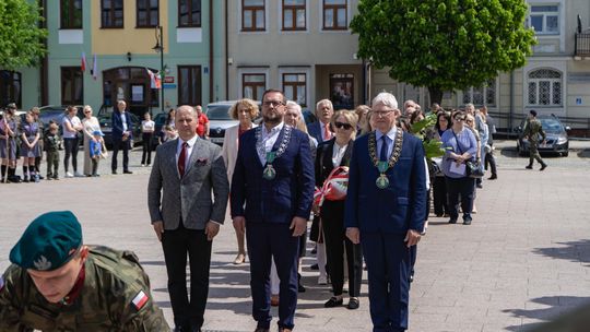 Miejskie Obchody Święta Konstytucji Trzeciego Maja we Włodawie [GALERIA ZDJĘĆ]