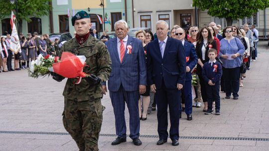 Miejskie Obchody Święta Konstytucji Trzeciego Maja we Włodawie [GALERIA ZDJĘĆ]