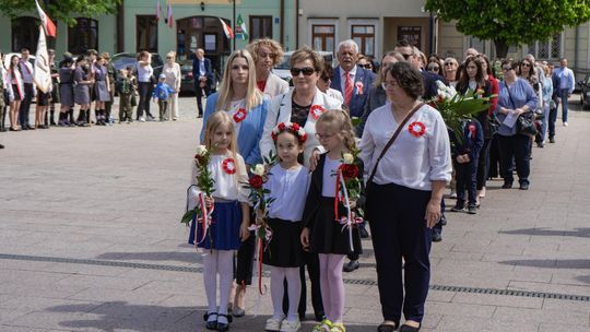 Miejskie Obchody Święta Konstytucji Trzeciego Maja we Włodawie [GALERIA ZDJĘĆ]