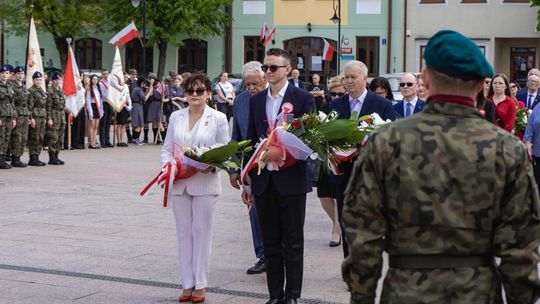 Miejskie Obchody Święta Konstytucji Trzeciego Maja we Włodawie [GALERIA ZDJĘĆ]