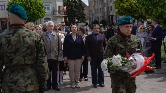 Miejskie Obchody Święta Konstytucji Trzeciego Maja we Włodawie [GALERIA ZDJĘĆ]
