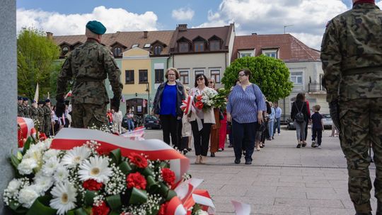 Miejskie Obchody Święta Konstytucji Trzeciego Maja we Włodawie [GALERIA ZDJĘĆ]