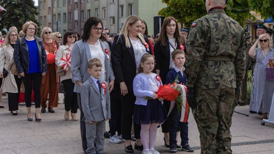 Miejskie Obchody Święta Konstytucji Trzeciego Maja we Włodawie [GALERIA ZDJĘĆ]