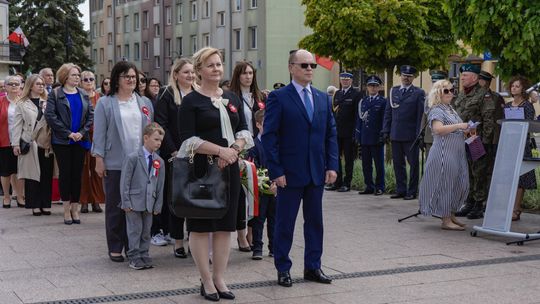 Miejskie Obchody Święta Konstytucji Trzeciego Maja we Włodawie [GALERIA ZDJĘĆ]