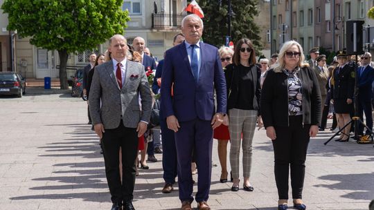 Miejskie Obchody Święta Konstytucji Trzeciego Maja we Włodawie [GALERIA ZDJĘĆ]