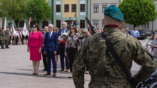 Miejskie Obchody Święta Konstytucji Trzeciego Maja we Włodawie [GALERIA ZDJĘĆ]