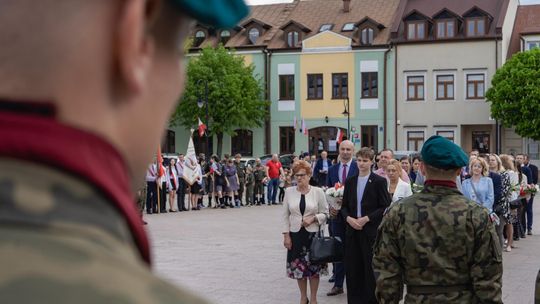 Miejskie Obchody Święta Konstytucji Trzeciego Maja we Włodawie [GALERIA ZDJĘĆ]