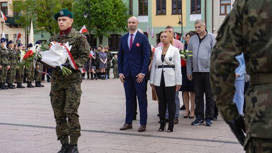 Miejskie Obchody Święta Konstytucji Trzeciego Maja we Włodawie [GALERIA ZDJĘĆ]