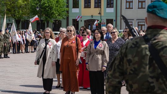 Miejskie Obchody Święta Konstytucji Trzeciego Maja we Włodawie [GALERIA ZDJĘĆ]
