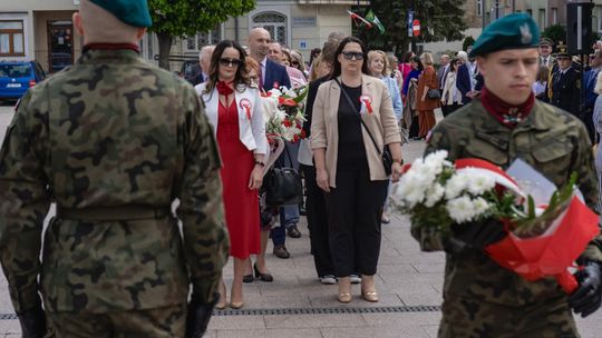 Miejskie Obchody Święta Konstytucji Trzeciego Maja we Włodawie [GALERIA ZDJĘĆ]