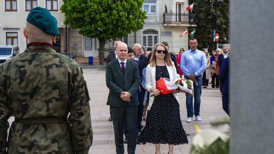 Miejskie Obchody Święta Konstytucji Trzeciego Maja we Włodawie [GALERIA ZDJĘĆ]