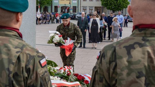Miejskie Obchody Święta Konstytucji Trzeciego Maja we Włodawie [GALERIA ZDJĘĆ]
