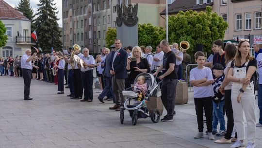 Miejskie Obchody Święta Konstytucji Trzeciego Maja we Włodawie [GALERIA ZDJĘĆ]