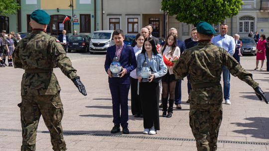 Miejskie Obchody Święta Konstytucji Trzeciego Maja we Włodawie [GALERIA ZDJĘĆ]