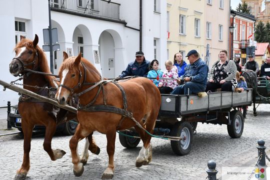 Majowa parada koni w Krasnymstawie. Dzień pełen atrakcji  [GALERIA ZDJĘĆ]