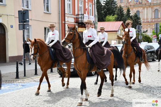 Majowa parada koni w Krasnymstawie. Dzień pełen atrakcji  [GALERIA ZDJĘĆ]